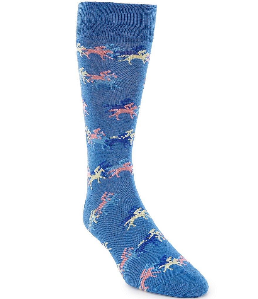 Cremieux Running Horse Crew Dress Socks Product Image
