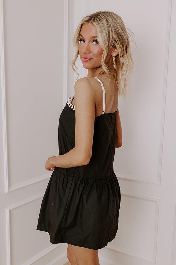 Love Potion Mini Dress in Black Product Image
