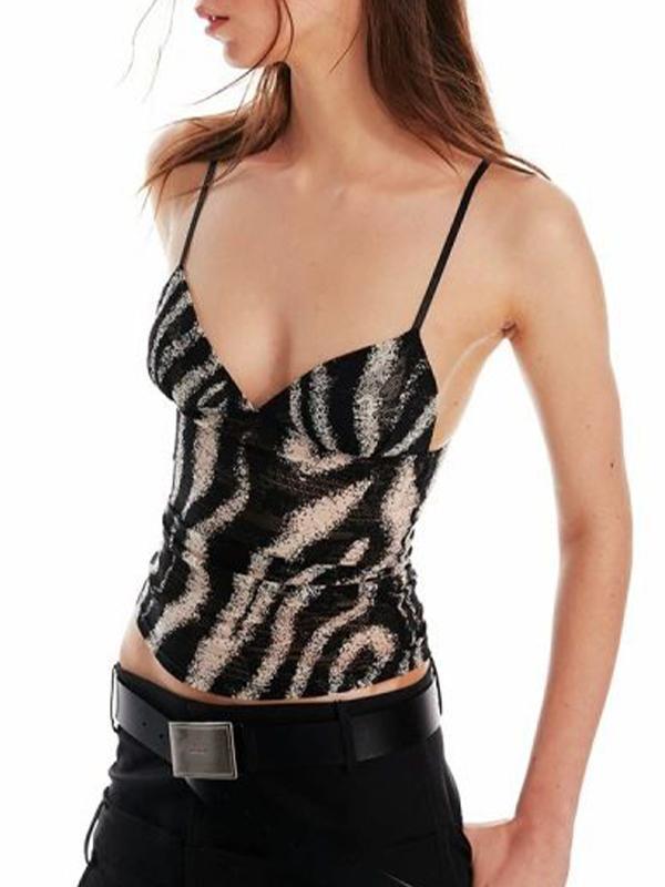 Zebra Stripes Cami Top Product Image
