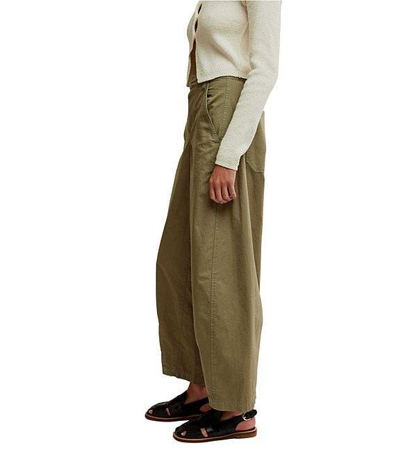 Free People We The Free Rylee Chino Mid Rise Wide Leg Crop Pant Product Image