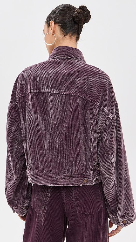 HAIKURE Spencer Velvet Vic Jacket | Shopbop Product Image