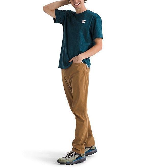 The North Face Heritage Patch Short Sleeve Heathered T-Shirt Product Image