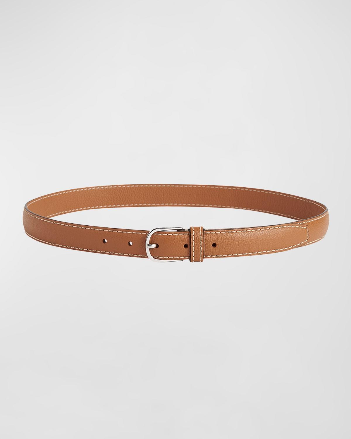 Slim Trouser Leather Belt Product Image