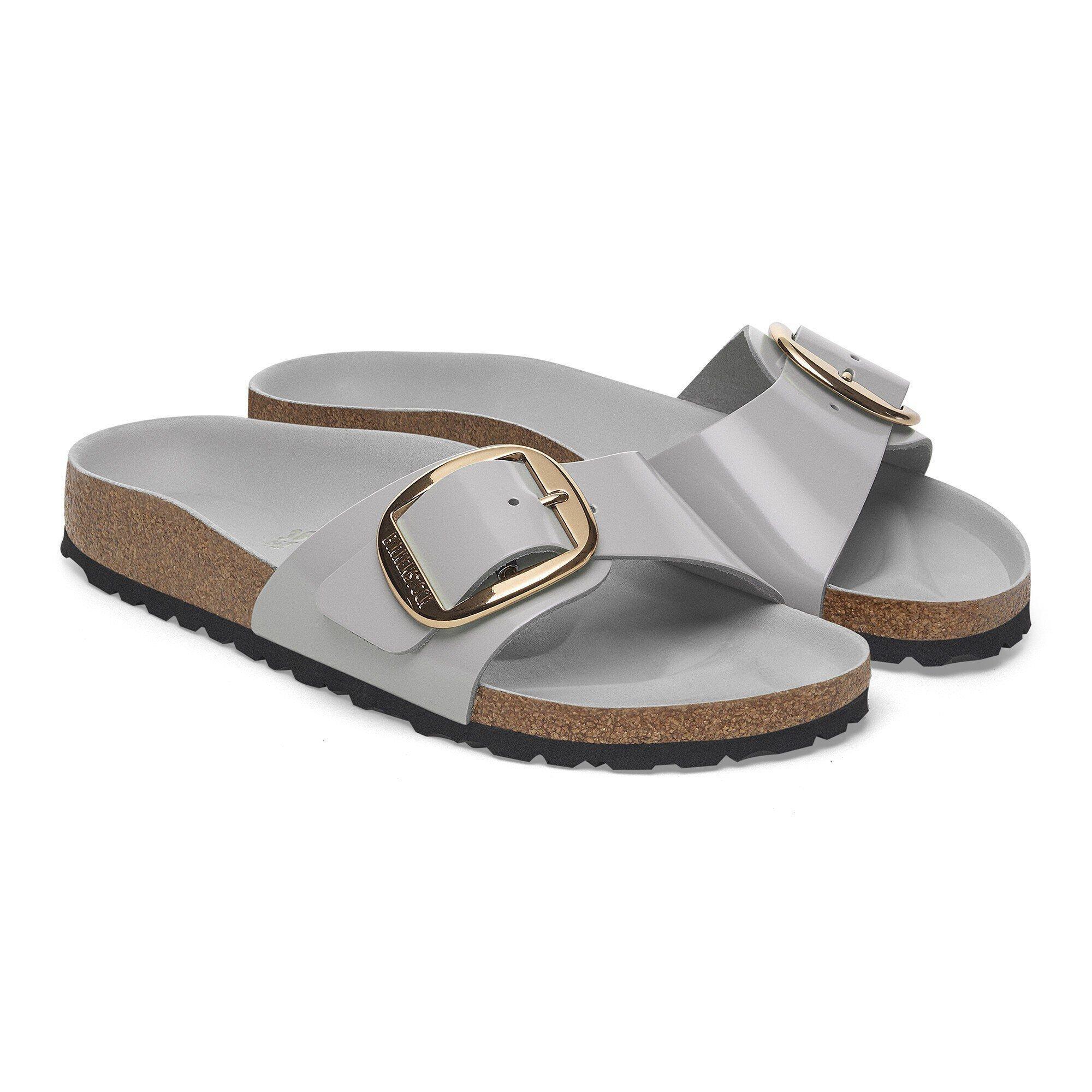 Madrid Big Buckle Natural Leather Patent Product Image