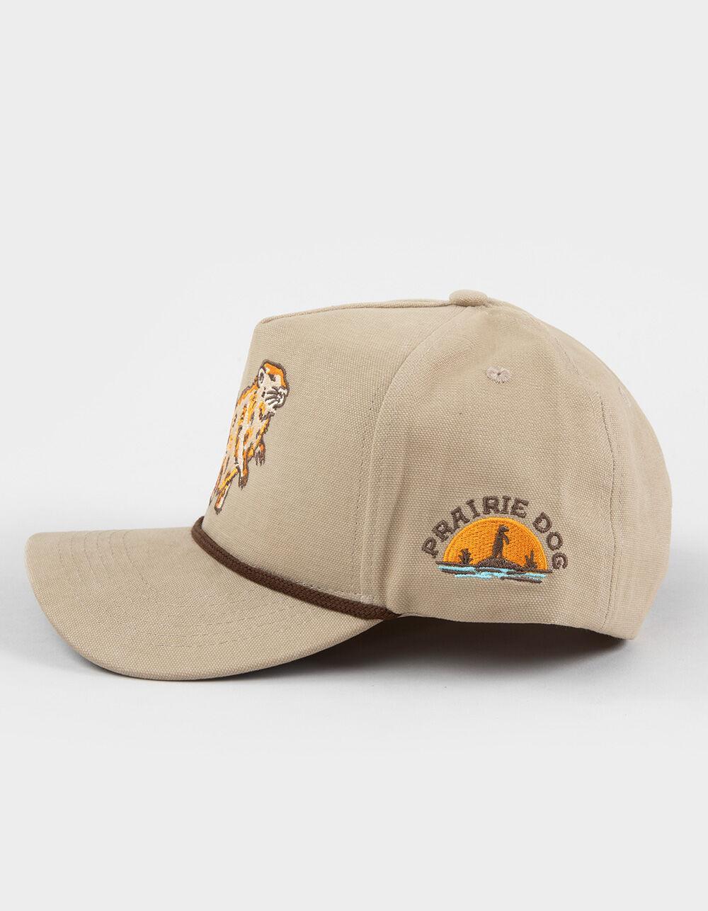 SENDERO PROVISIONS CO. Prairie Dog Snapback Hat - TAN Product Image