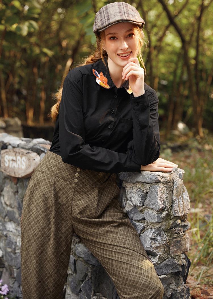 Once Upon a Twirl Pleated Trouser Product Image
