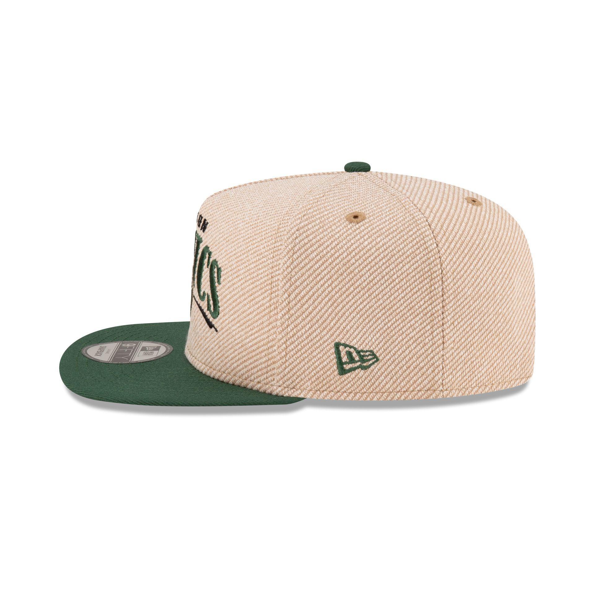 Boston Celtics Terry Heather 9FIFTY A-Frame Snapback Hat Male Product Image
