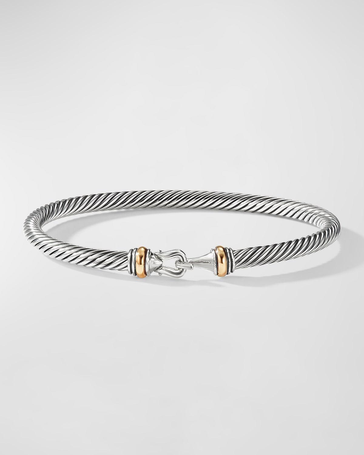 David Yurman Cable Classic Buckle Bracelet with Gold Product Image