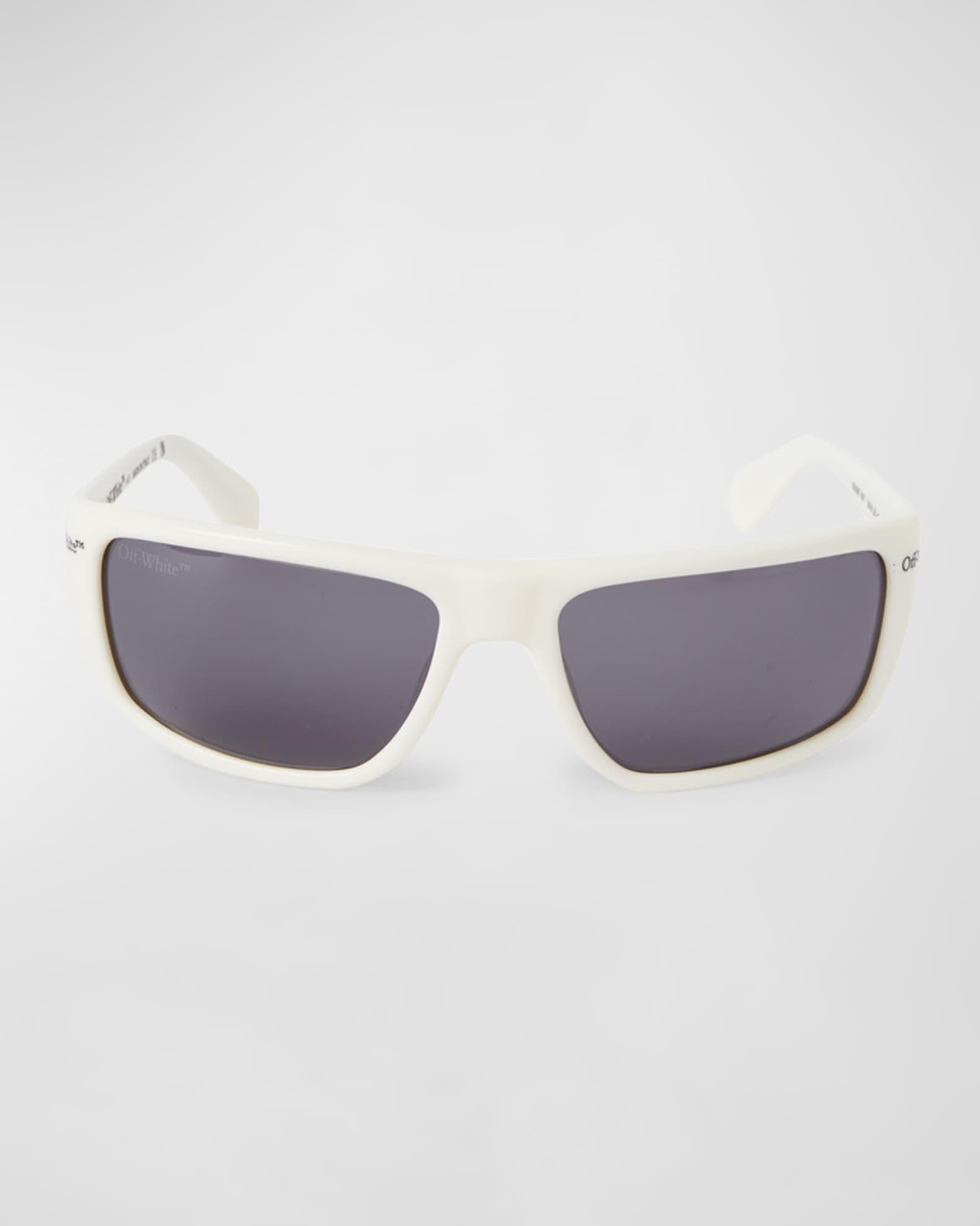 Mens Bologna Acetate Wrap Sunglasses Product Image