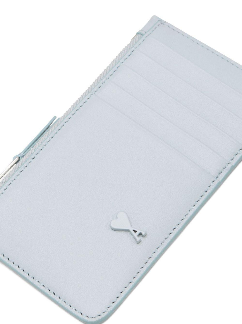 Ami de Coeur leather zipped cardholder Product Image