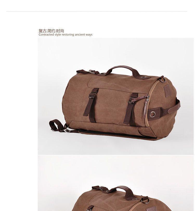 Convertible Canvas Duffel Bag Product Image