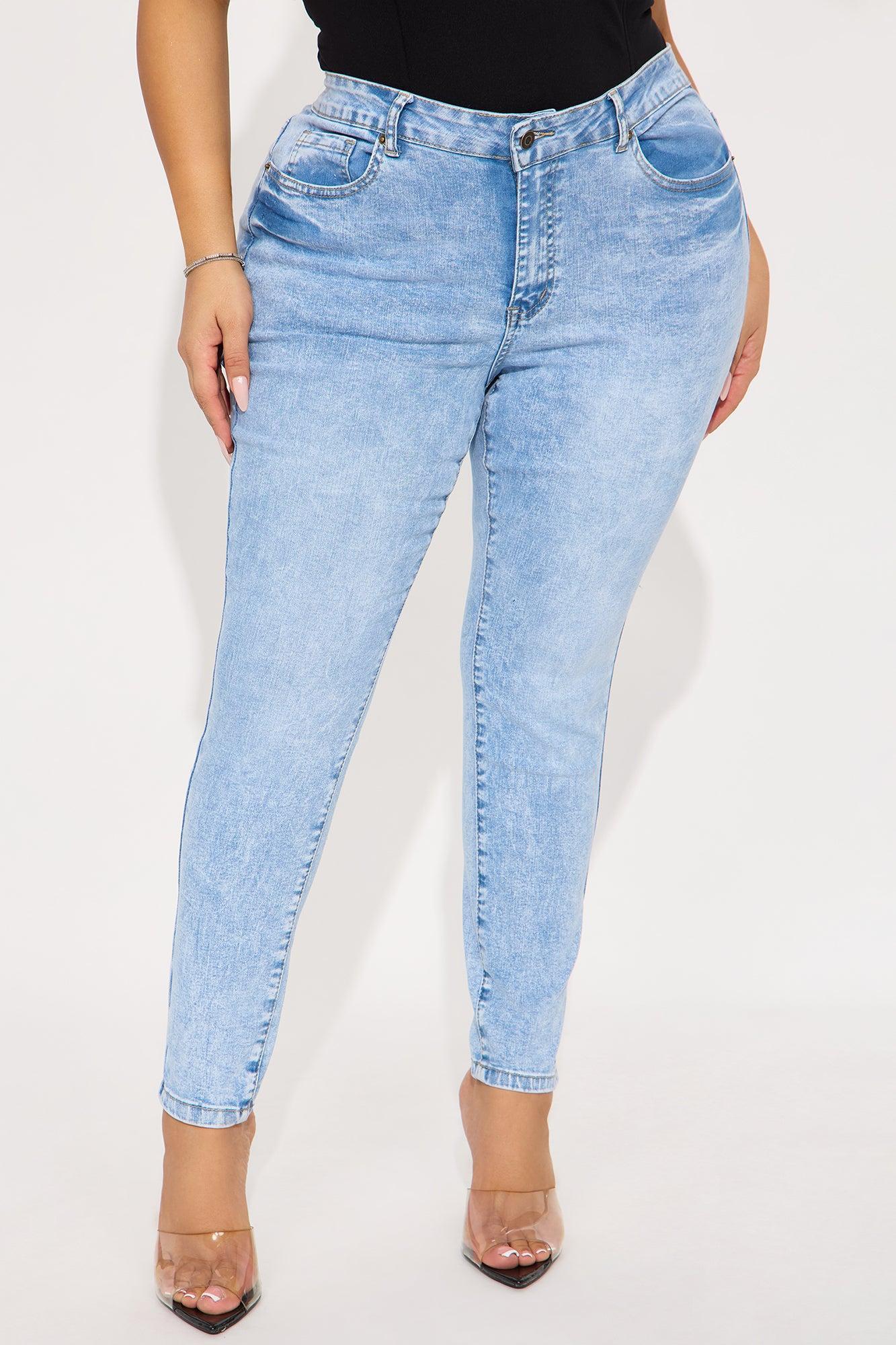 Yes To Heaven Stretch Skinny - Light Wash Product Image