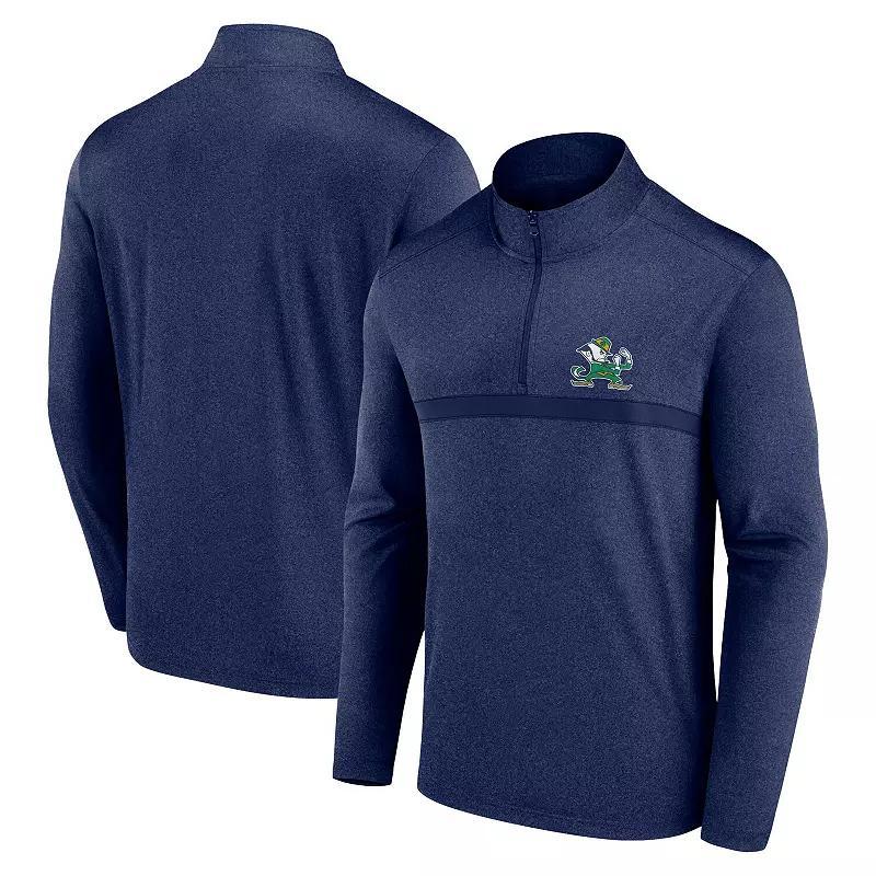 Men's Fanatics  Black New Orleans Saints Head-to-Head Quarter-Zip Top, Size: 3XL, Charco Product Image