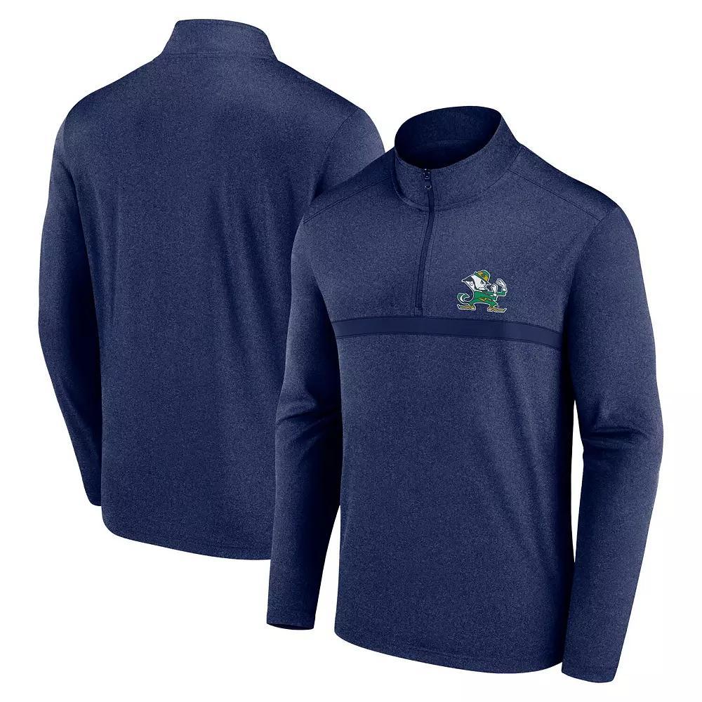 Men's Fanatics  Black New Orleans Saints Head-to-Head Quarter-Zip Top, Size: 3XL, Charco Product Image