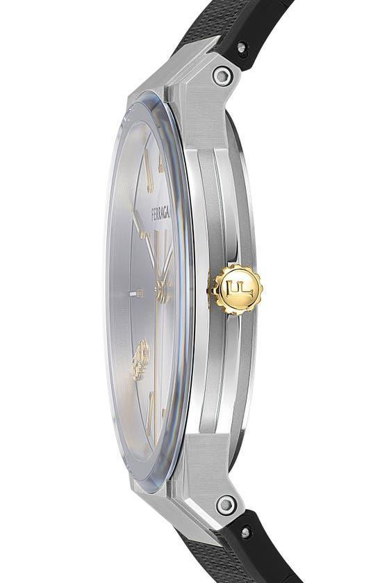 FERRAGAMO Men's Vega Chrono Stainless Steel Bracelet Watch/42mm In Black Product Image