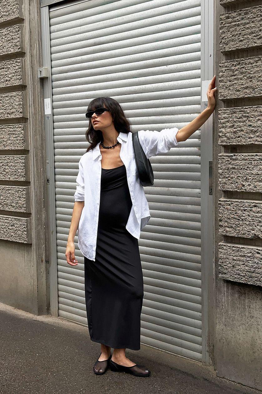 Body Hugging Slip Maxi Dress Product Image