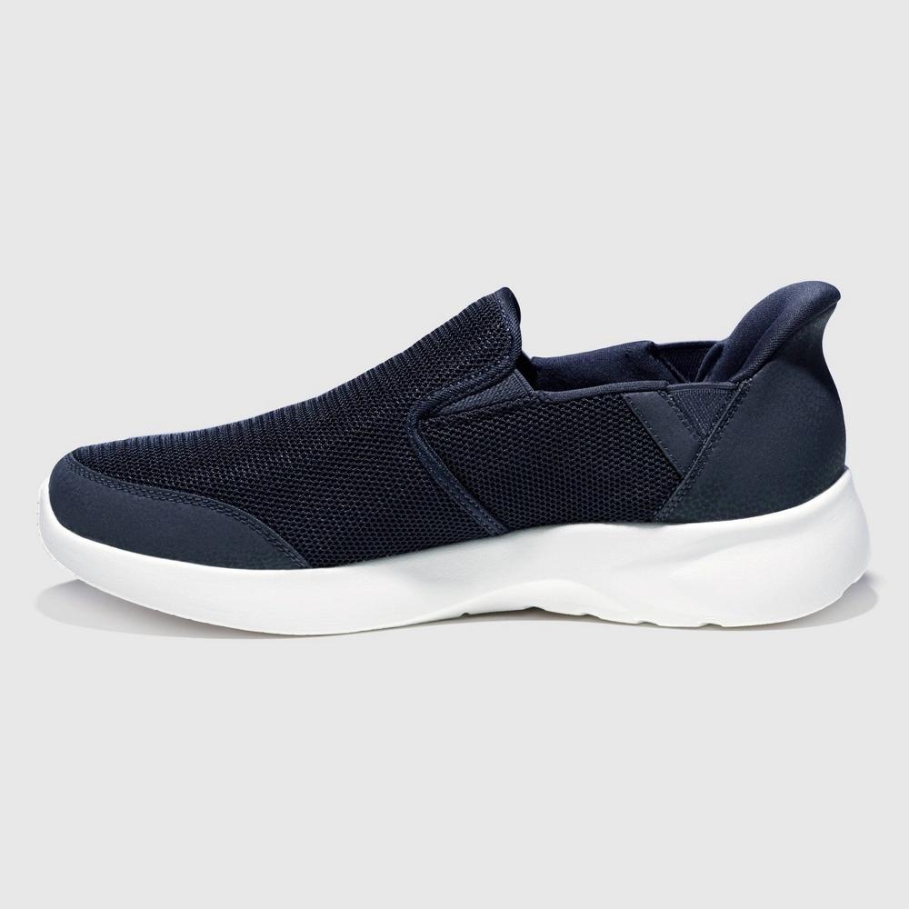 S Sport By Skechers Men's Presley Sneakers - Navy Blue 10: Slip On, Cushioned Insole, Machine Washable Product Image