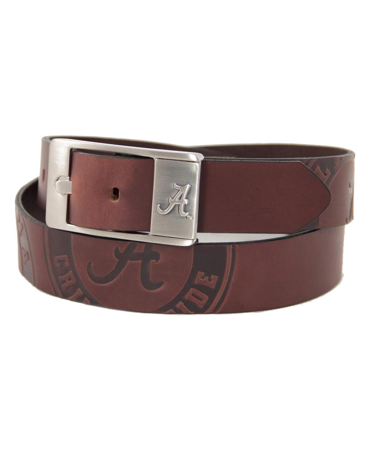 Men's Alabama Crimson Tide Brandish Leather Belt, Size: 42, Team Product Image