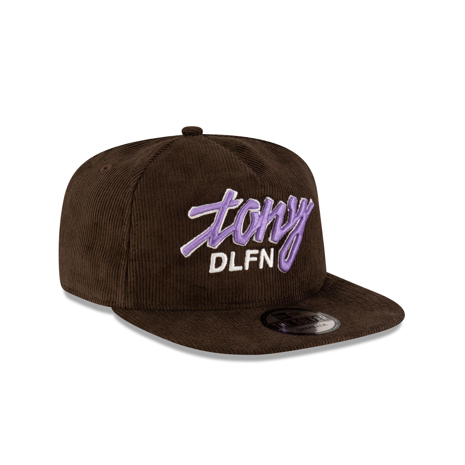 Tony Delfino Brown Corduroy Golfer Hat Male Product Image