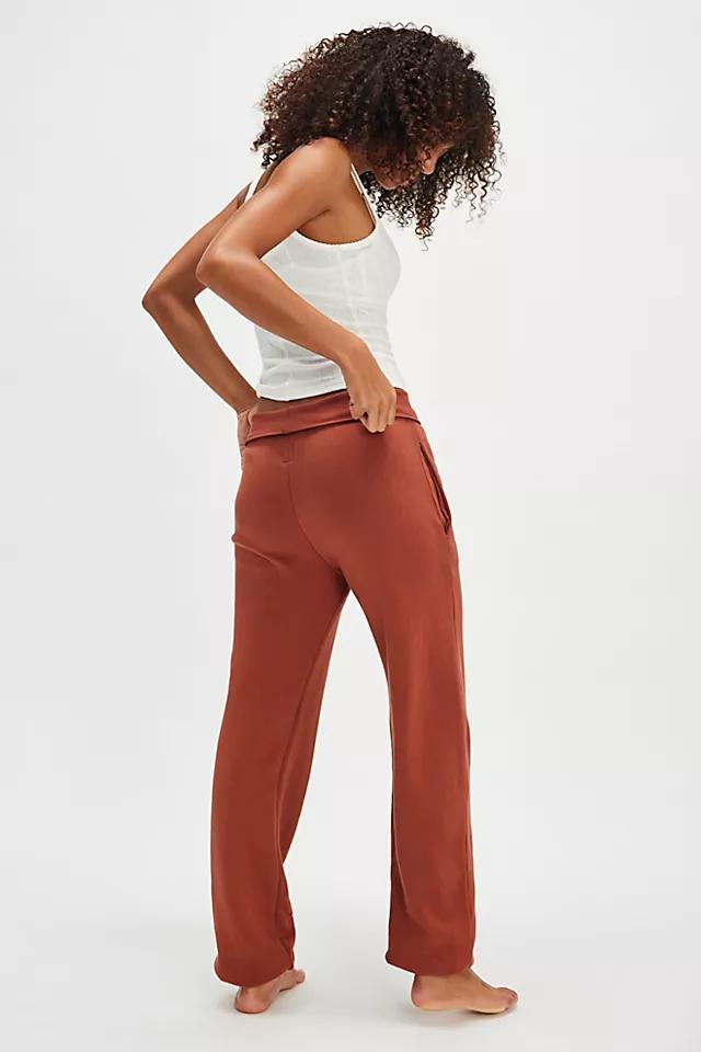 Blake Rib Waisted Pants Product Image