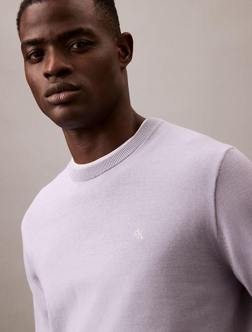 Smooth Cotton Sweater Product Image