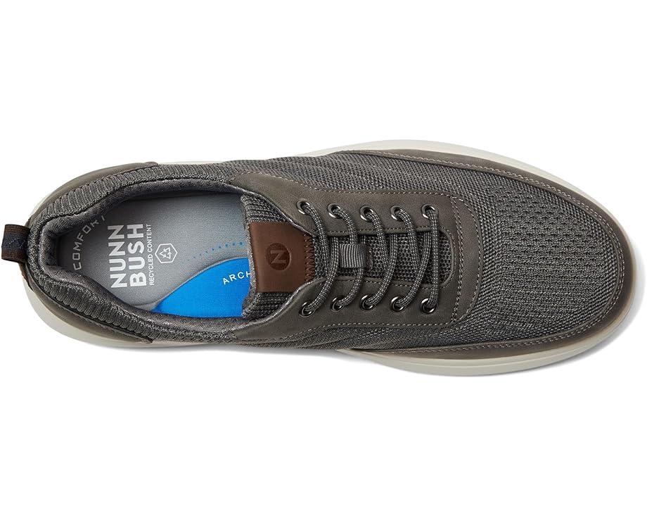 Aspire Knit Moccasin Toe Sneaker Oxford Comfortable Lightweight Fabric Lace Up Product Image