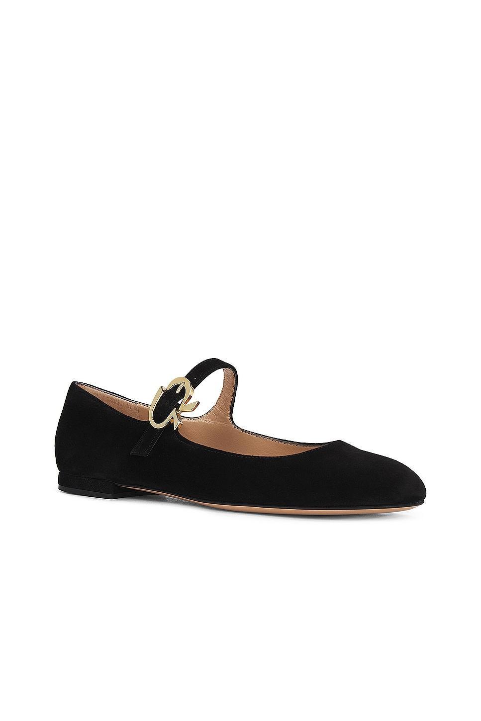 Gianvito Rossi Mary Ribbon Flats Product Image