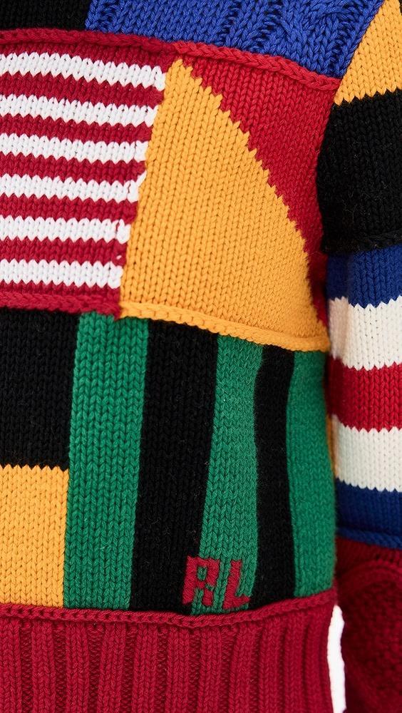 Polo Ralph Lauren Cotton Flag Pullover Sweater | Shopbop Product Image