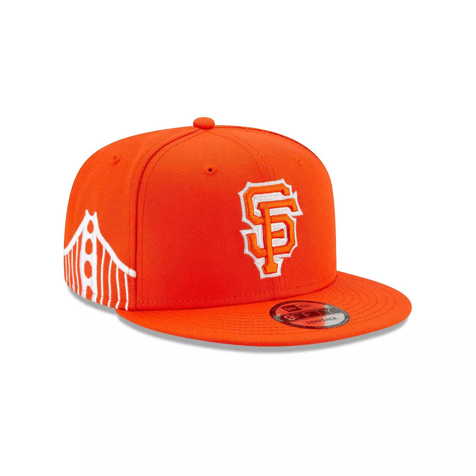 Men's New Era Orange San Francisco Giants 2021 City Connect 9FIFTY Snapback Adjustable Hat Product Image
