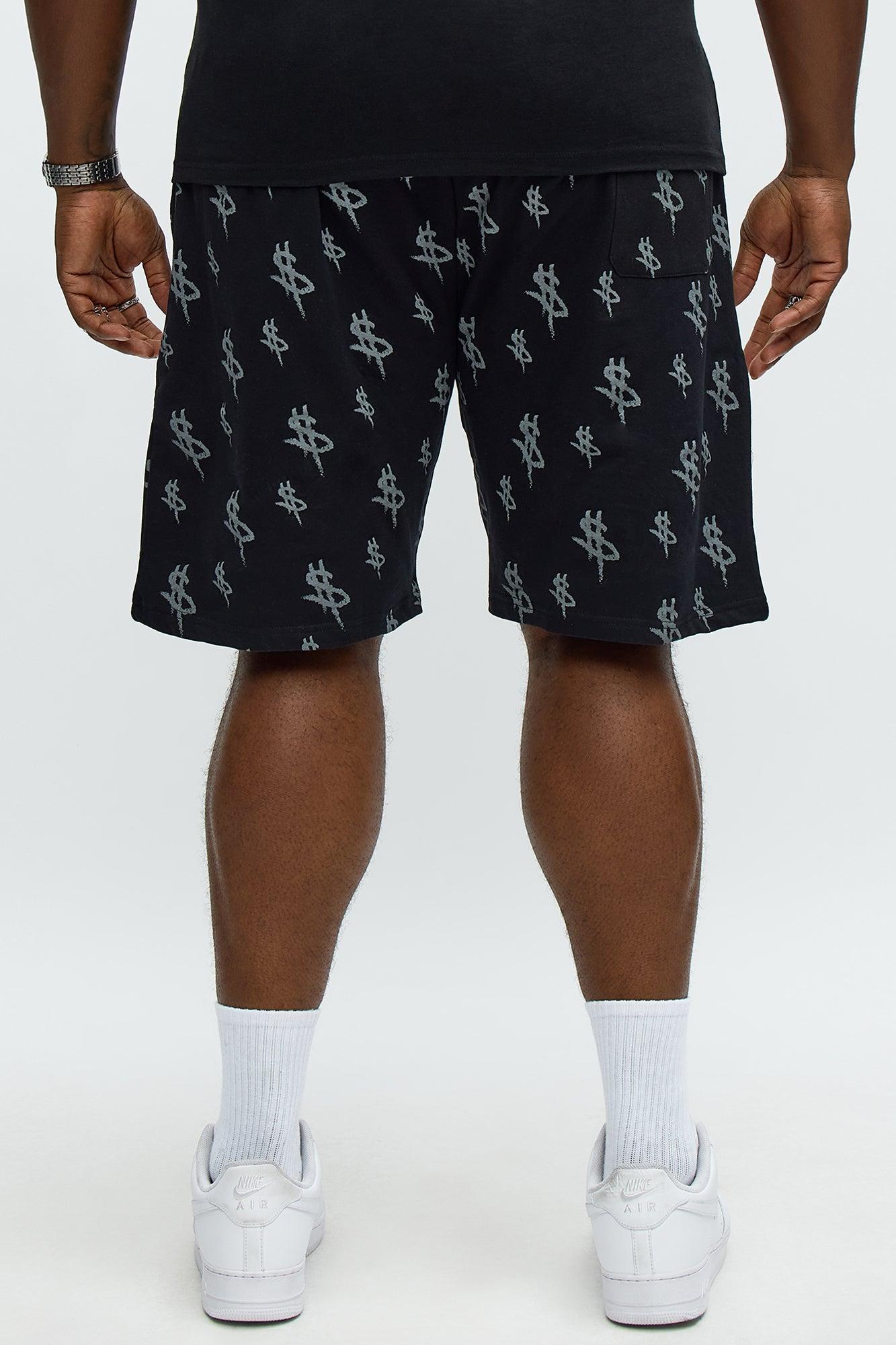 Paper Chase Academy Sweatshorts - Black Product Image