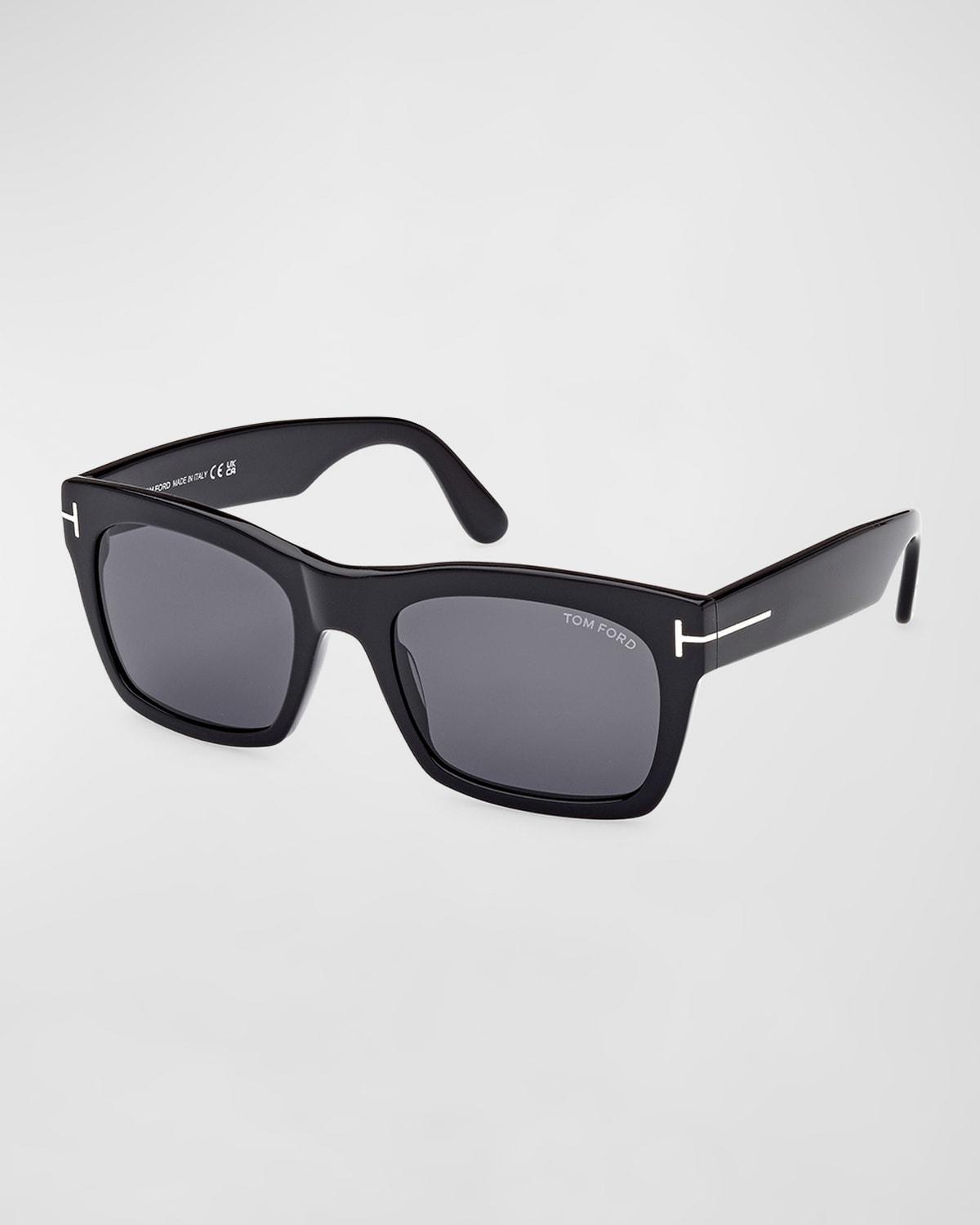 Mens 56MM Rectangular Sunglasses Product Image