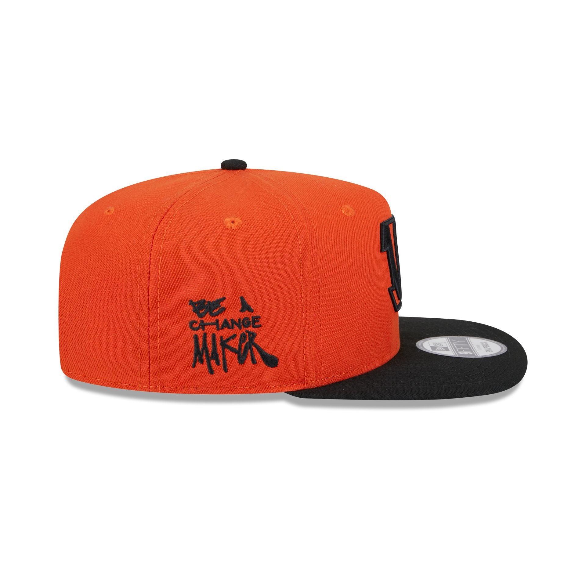 Cincinnati Bengals 2024 Inspire Change 9FIFTY A-Frame Snapback Hat Male Product Image