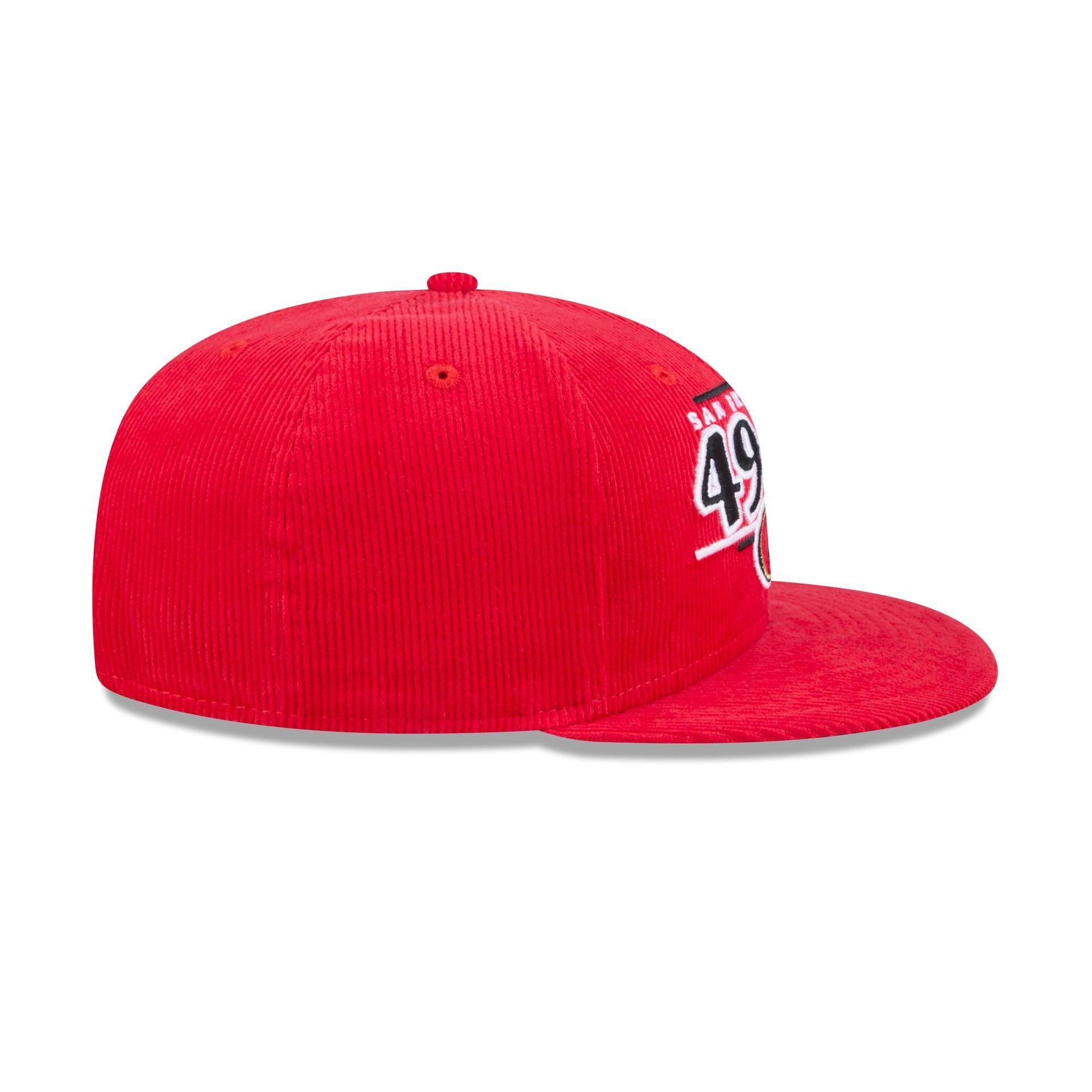 Los Angeles Dodgers Cardinal Basic 59FIFTY Fitted Hat Male Product Image