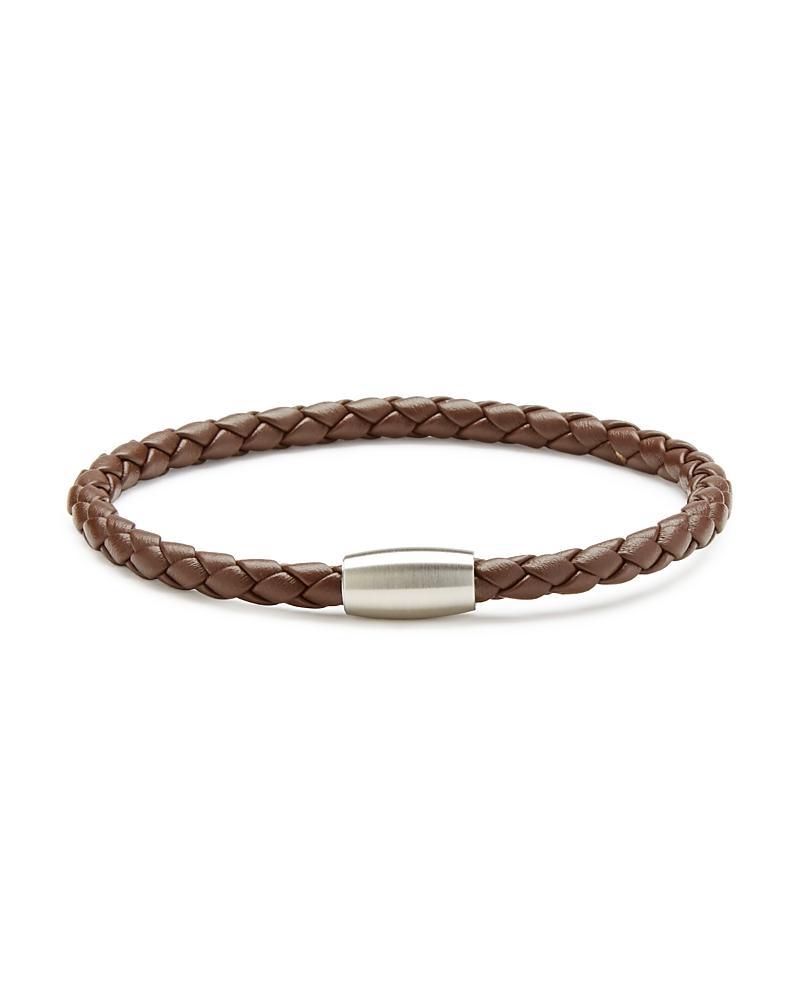 Link Up Braided Leather Cord Bracelet Product Image