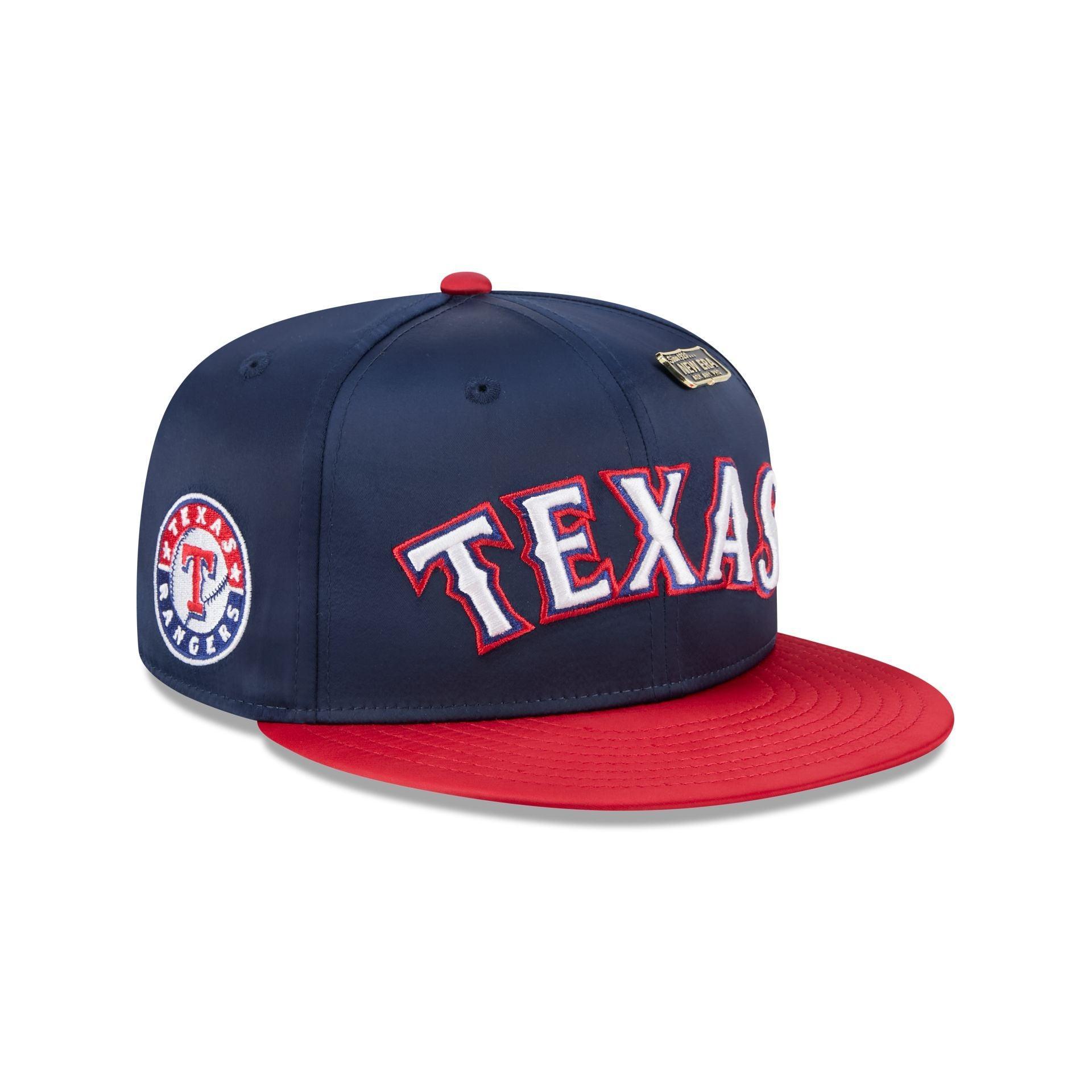 Texas Rangers Spring Satin 59FIFTY Fitted Hat Male Product Image