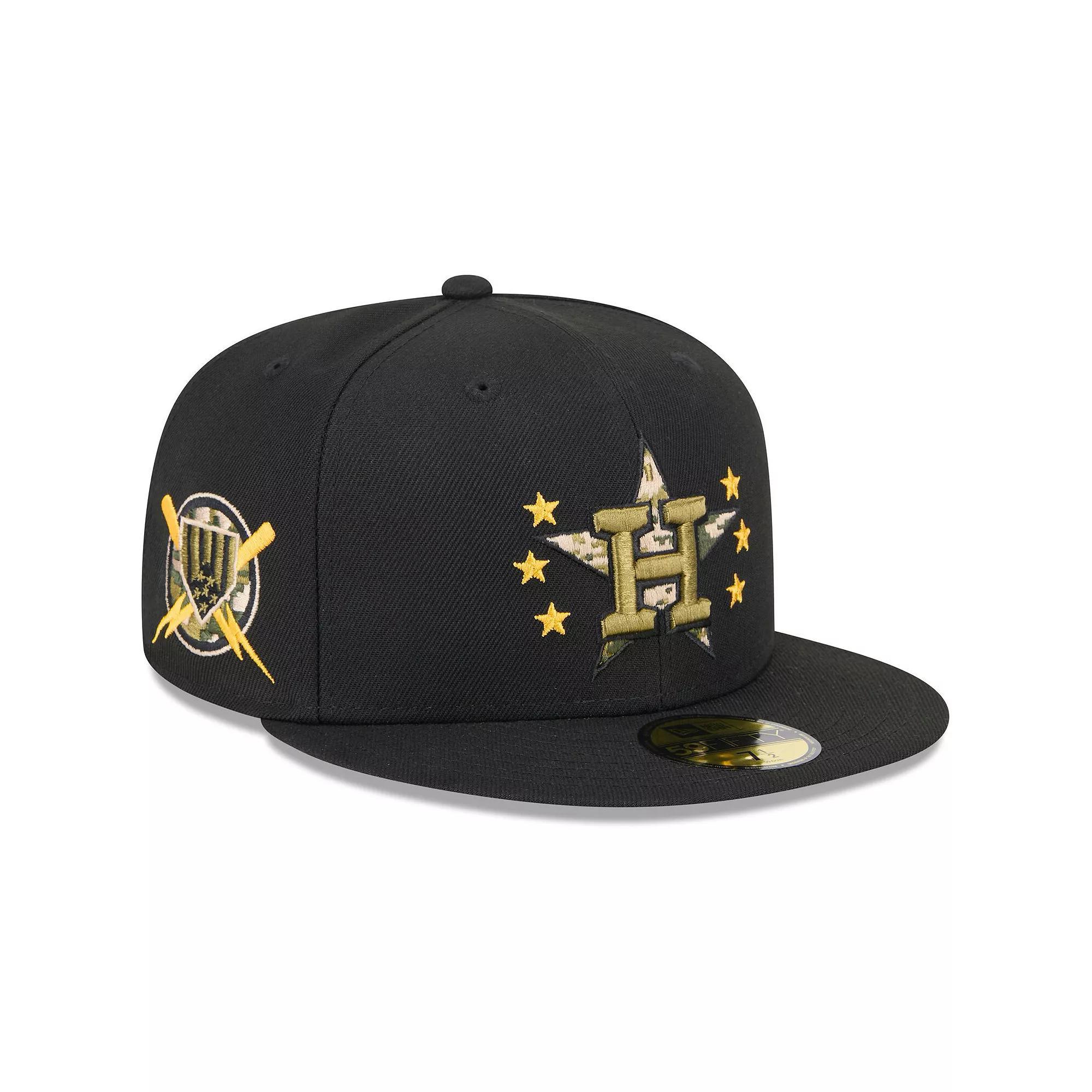 Men's New Era  Black Arizona Diamondbacks 2024 Armed Forces Day On-Field 59FIFTY Fitted Hat, Size: 8 Product Image