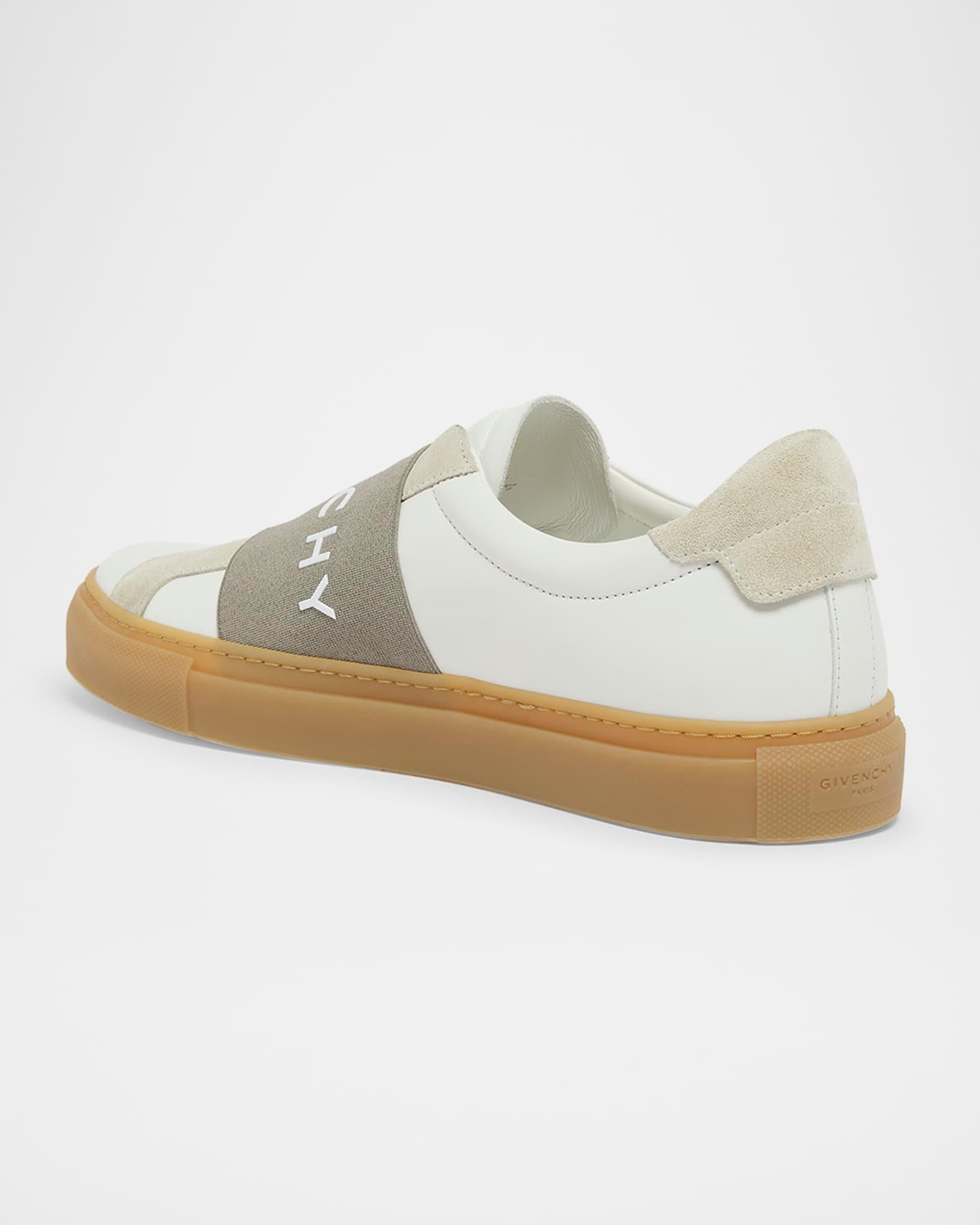 Urban Street Low-Top Elastic-Lace Sneakers Product Image