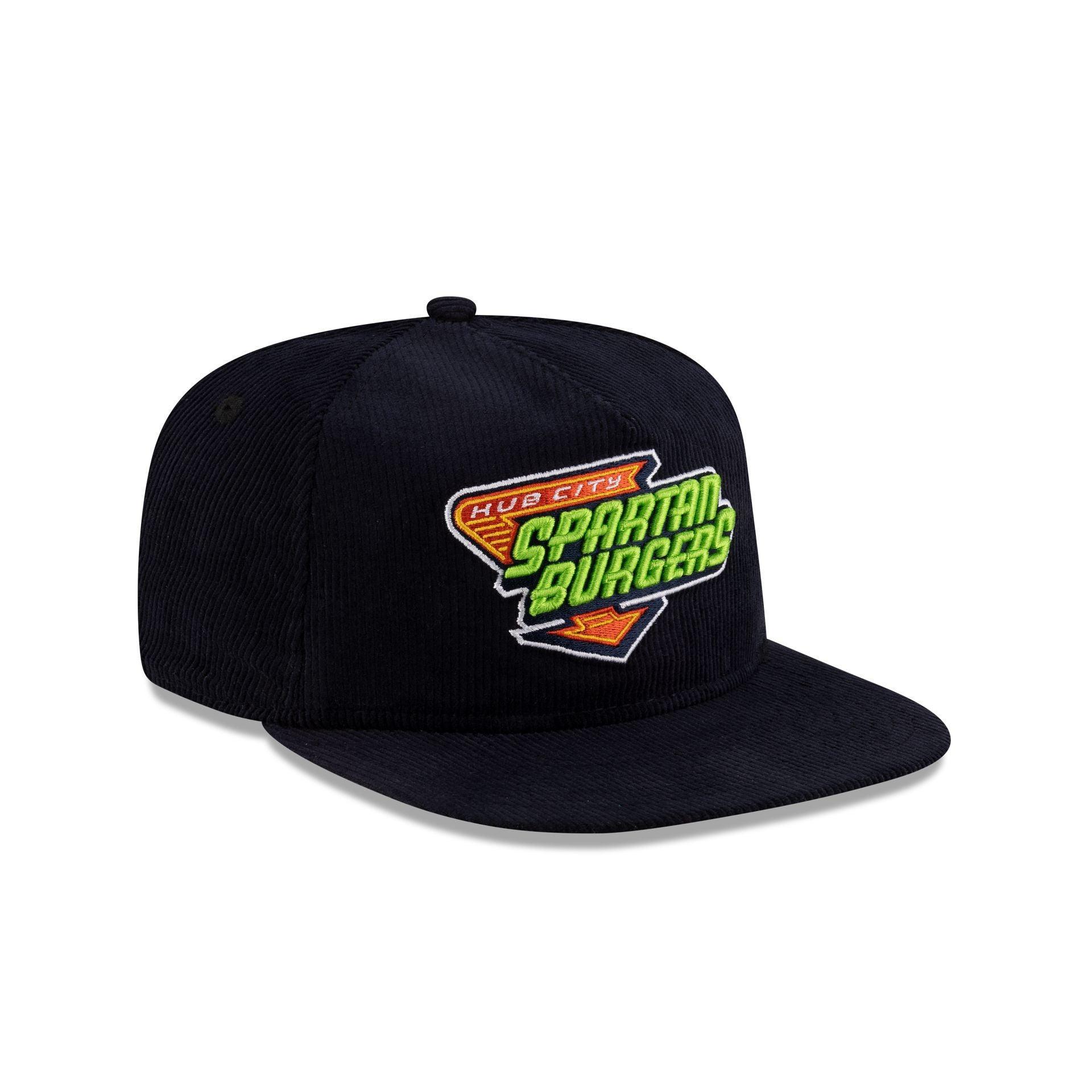Hub City Spartanburgers Navy Corduroy Golfer Hat Male Product Image