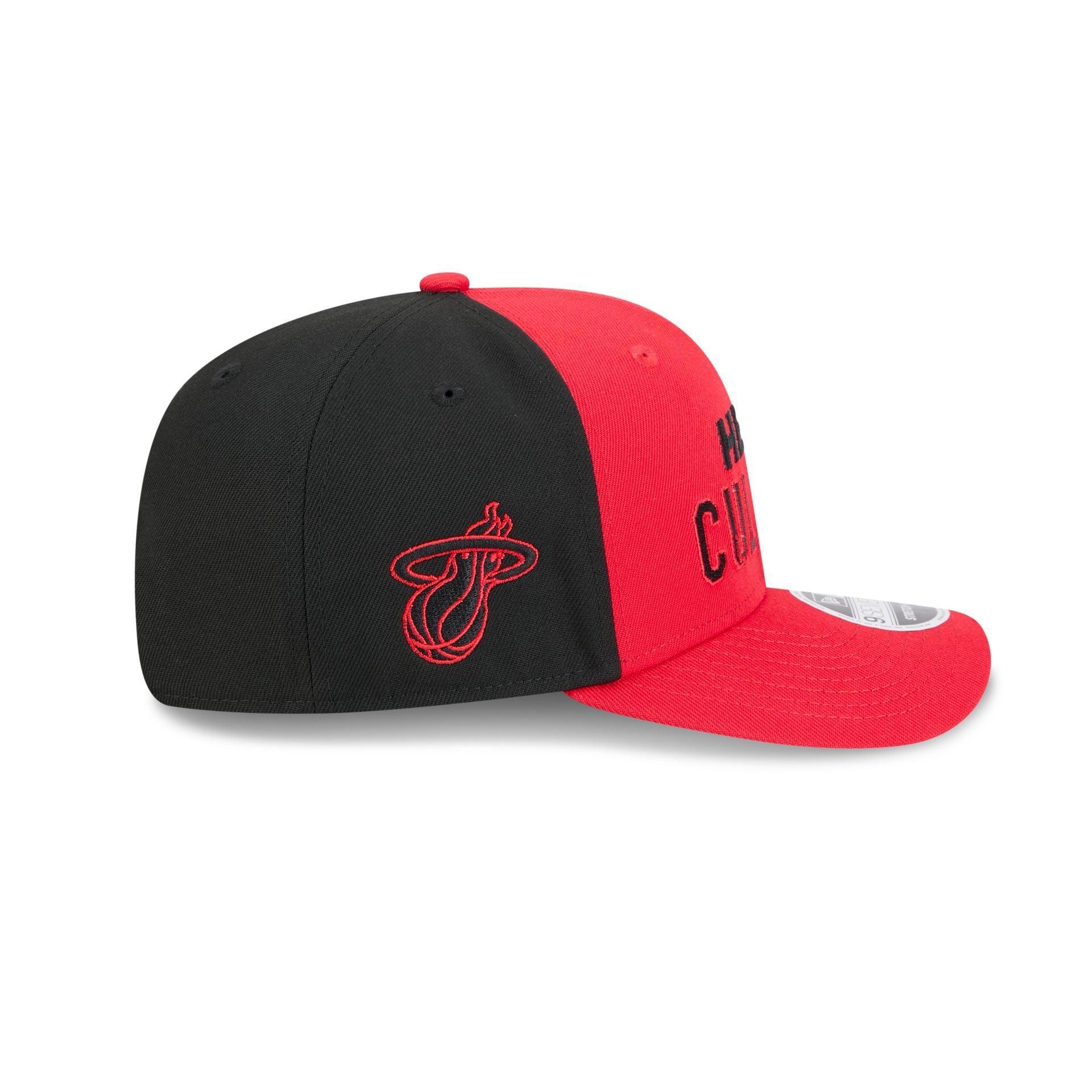 Miami Heat 2024 City Edition 9SEVENTY Stretch-Snap Hat Male Product Image