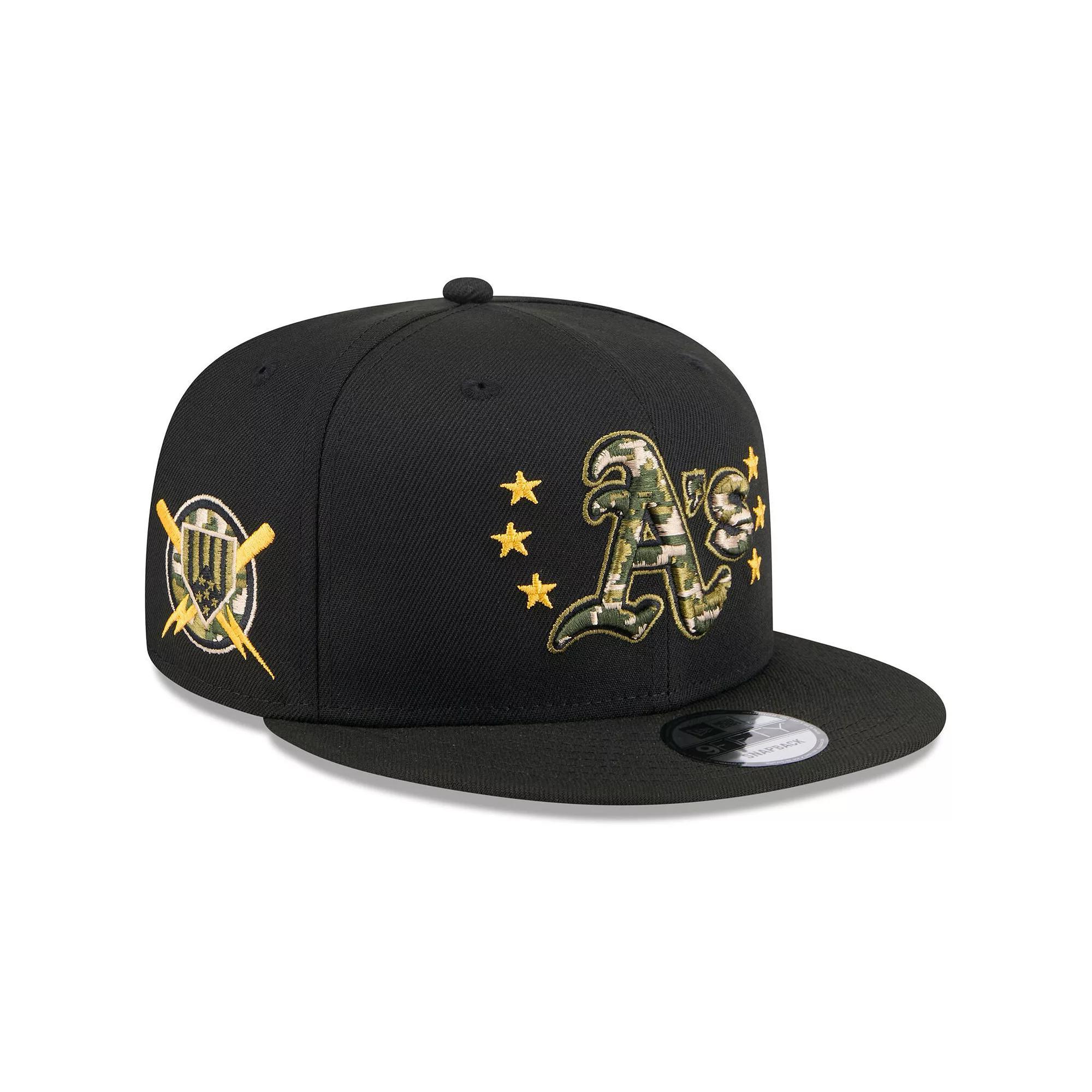 Mens New Era Oakland Athletics 2024 Armed Forces Day 9FIFTY Snapback Hat Product Image