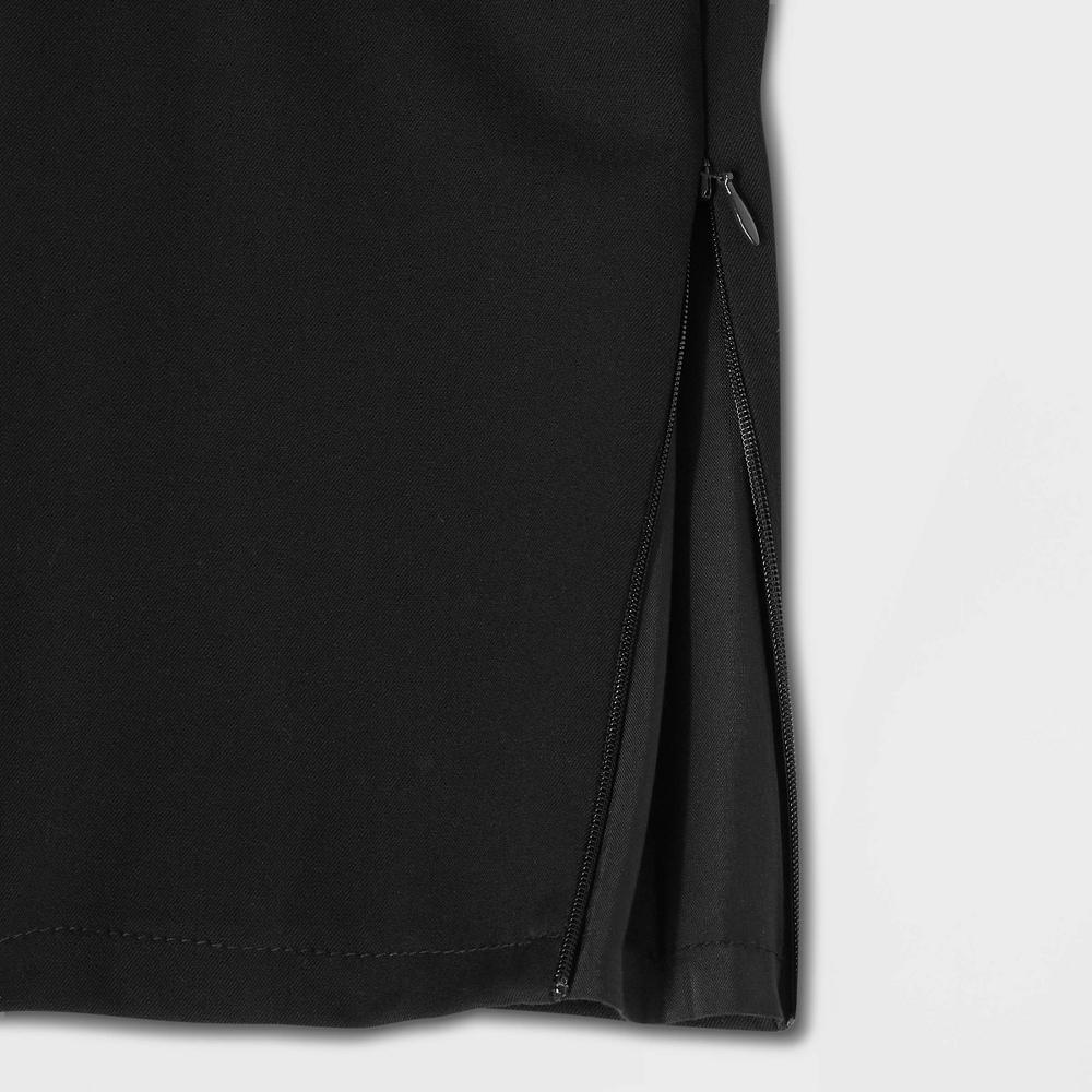 Womens Adaptive Seated Fit Pants - A New Day Black 14 Product Image