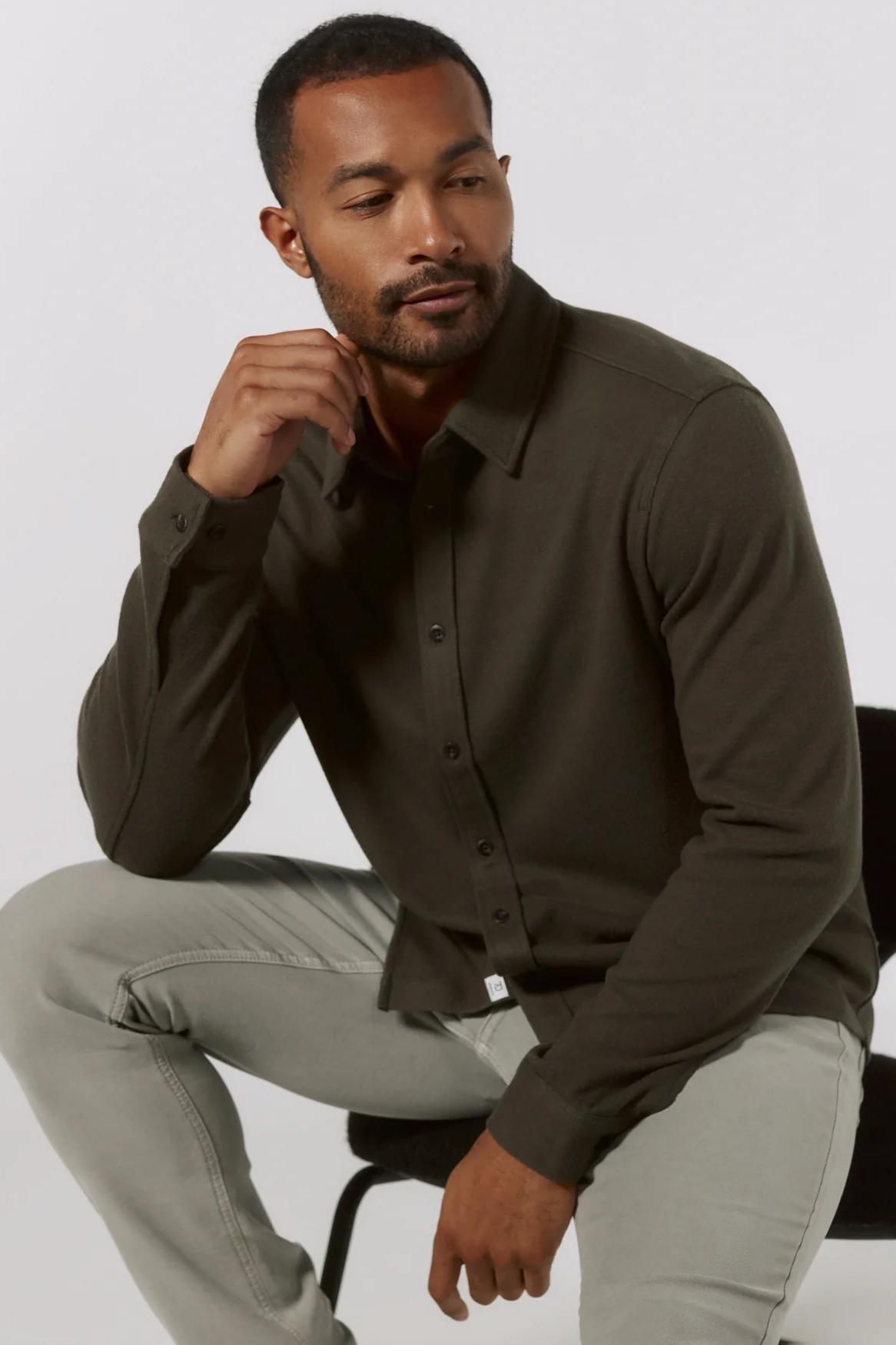 Generation™ Solid Shirt - Olive Product Image