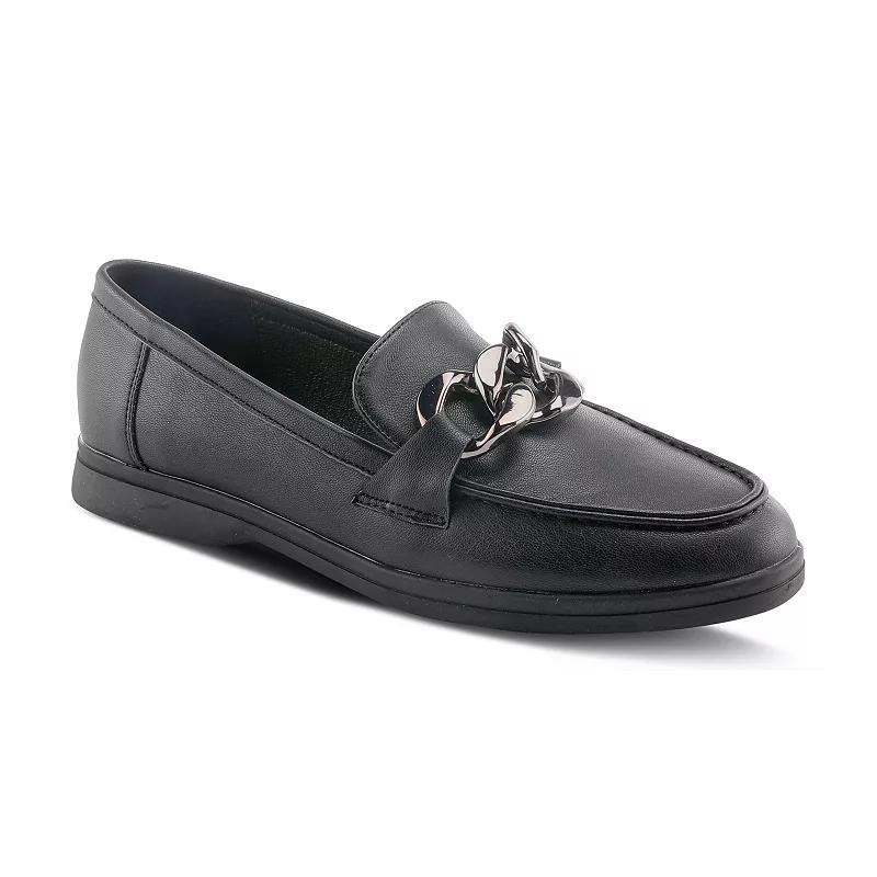 Patrizia Women's Slip-On Loafers, Size: 36, Black Product Image