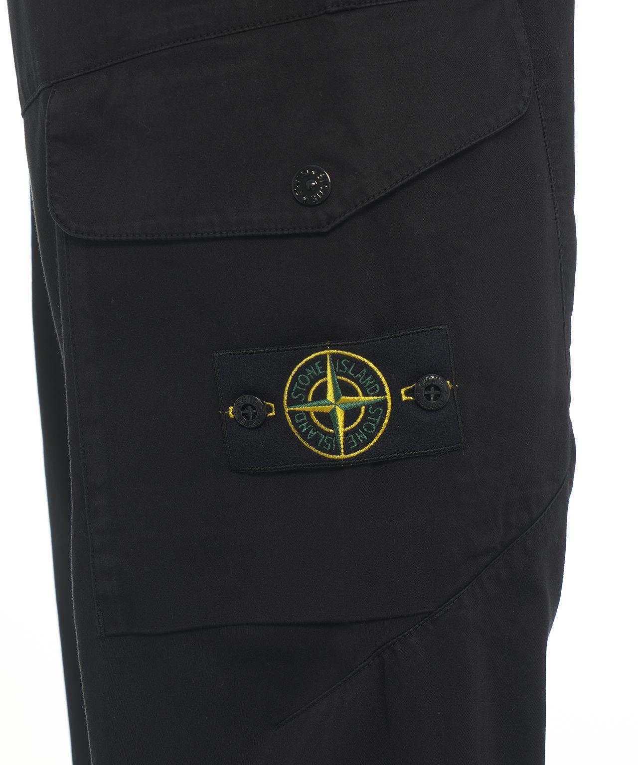 Cargo pants with detachable logo Product Image