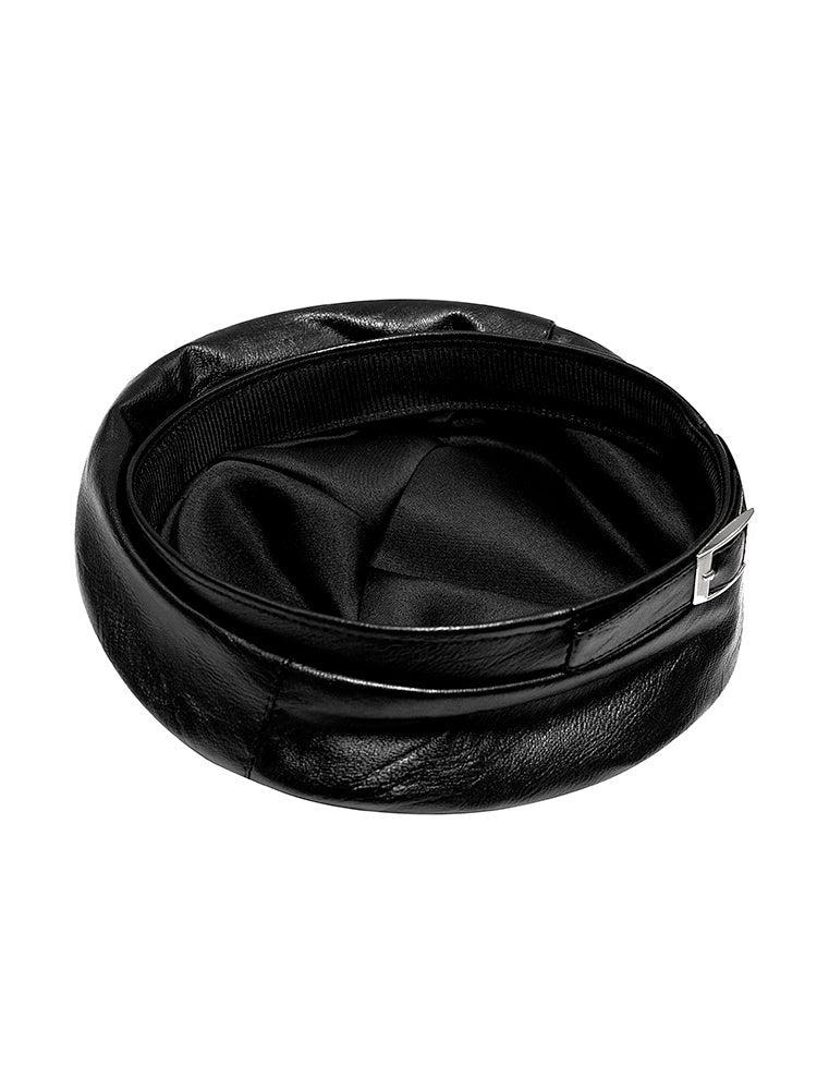 Buckle Decor Beret Product Image