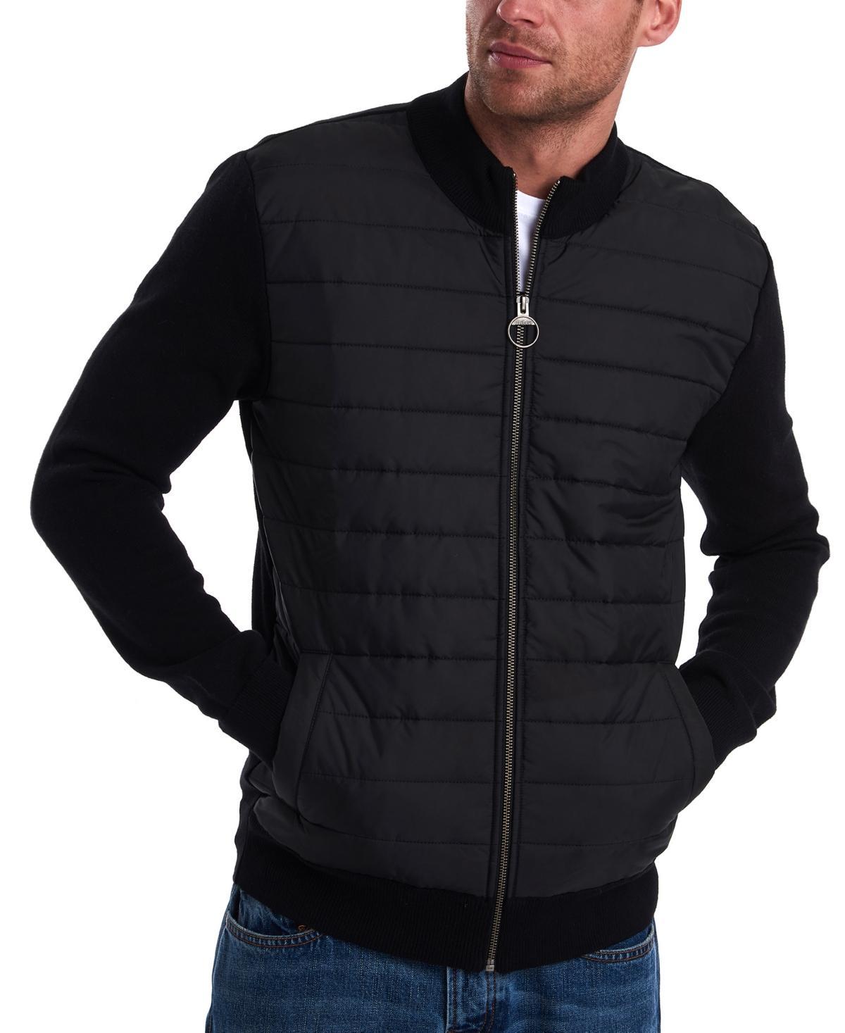 Barbour Mens Carn Baffled Full-Zip Sweater Product Image