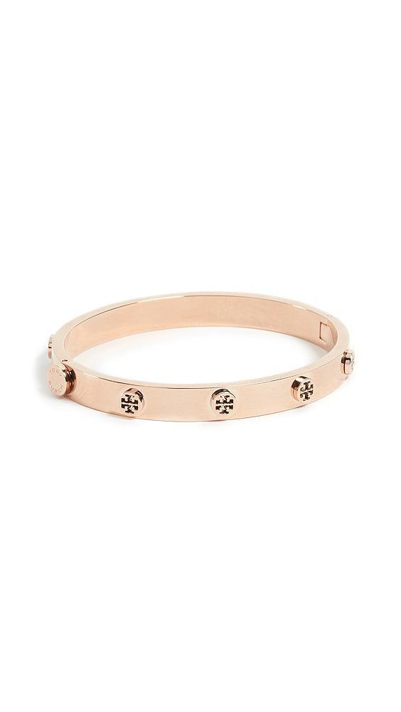 Tory Burch Logo Stud Hinge Bracelet | Shopbop Product Image