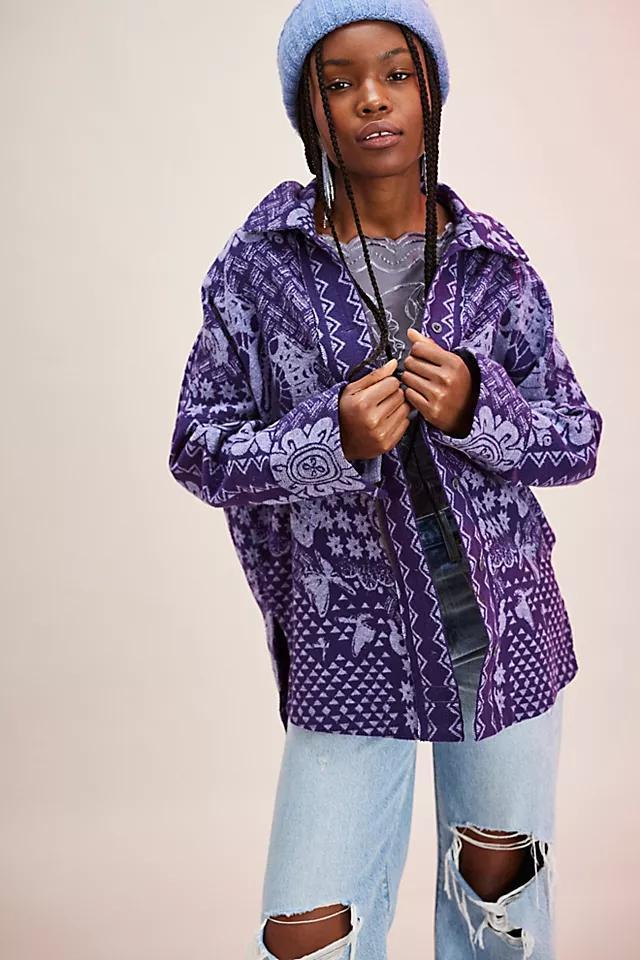 We The Free Butterfly Jacquard Shirt Product Image