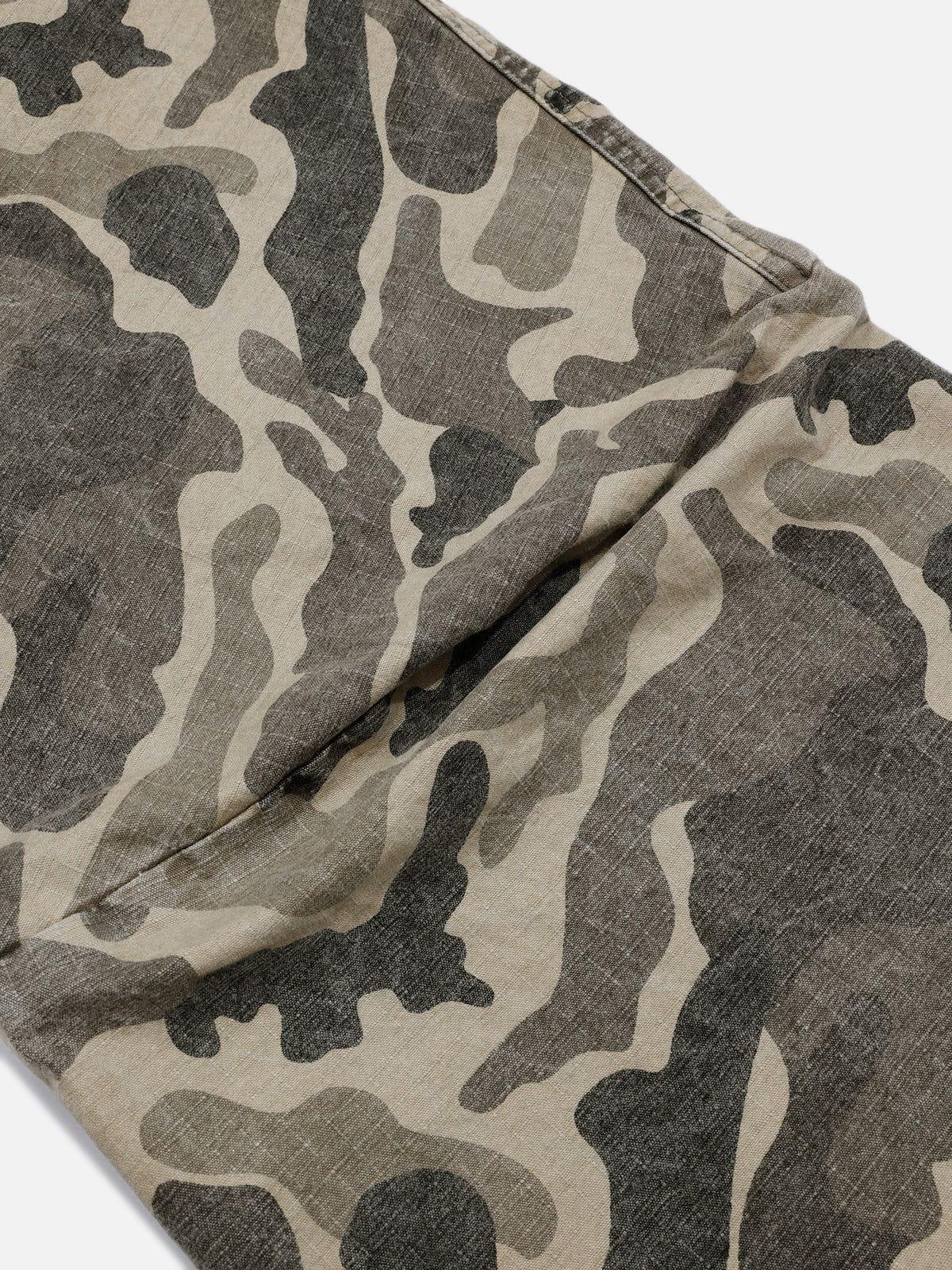 Aelfric Eden Wrinkle Camouflage Loose Jeans Product Image
