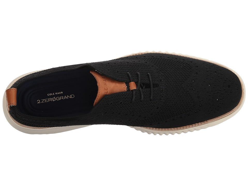 Cole Haan Mens 2.ZERGRAND Wingtip Oxford Shoes - Black Size 8.5 Product Image